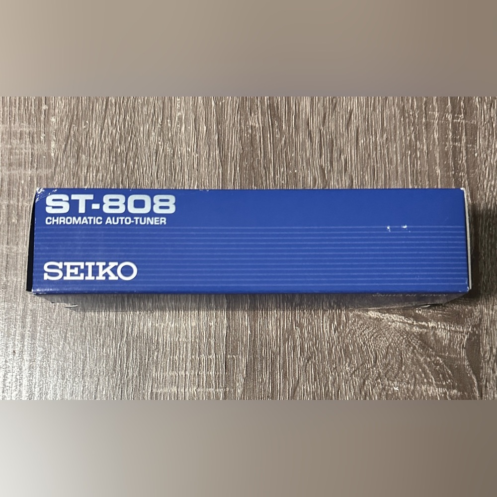 RARE VINTAGE‎ Seiko ST-808 Chromatic Auto-Tuner for Guitar - Picture 3 of 4